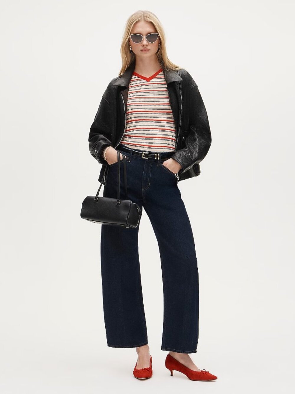 J.Crew Petite Zoe Barrel Jean in Rinse Wash, Size 26